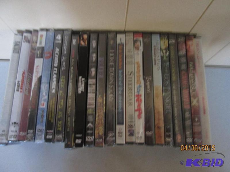 lot 71 image: Lot of assorted DVDs, new and shrinkwrapped...