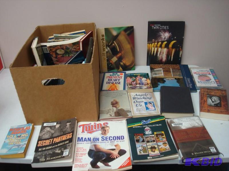 lot 106 image: Box Filled With Books...