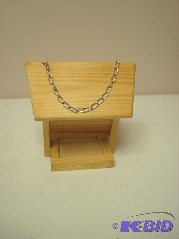 lot 138 image: Small Wood Birdhouse...