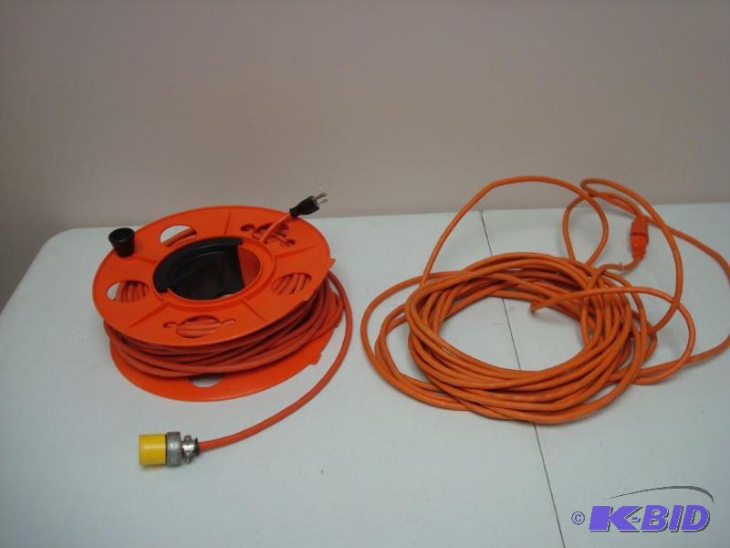 lot 19 image: Pair Of Long Extension Cords...
