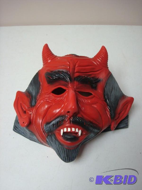 lot 60 image: Rubber Devil Mask...