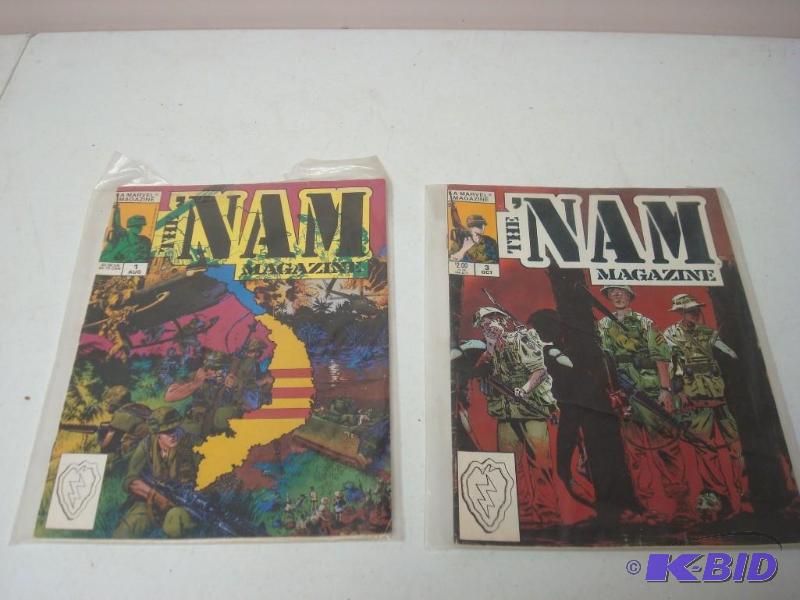 lot 63 image: Pair Of Nam Comics, #1 & #3, Some Wear...