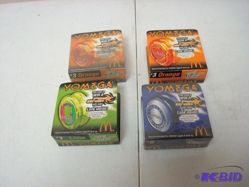 lot 65 image: Lot Of McDonalds Yomega YoYos...
