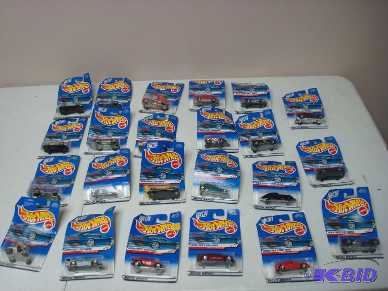lot 71 image: Lot Of Hot Wheels Cars, 1999 First Editions, ...