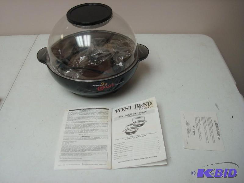 lot 73 image: Stir Crazy Corn Popper, Works Fine...