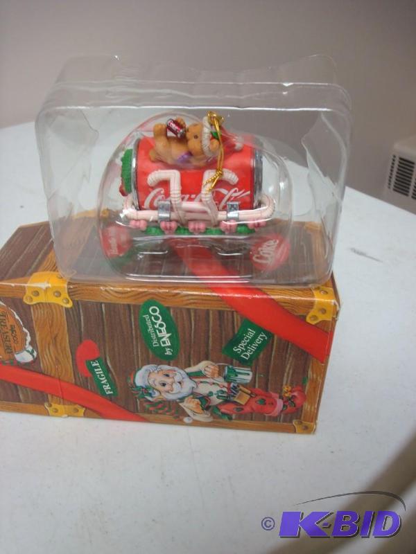 lot 83 image: Coca Cola Ornament ...