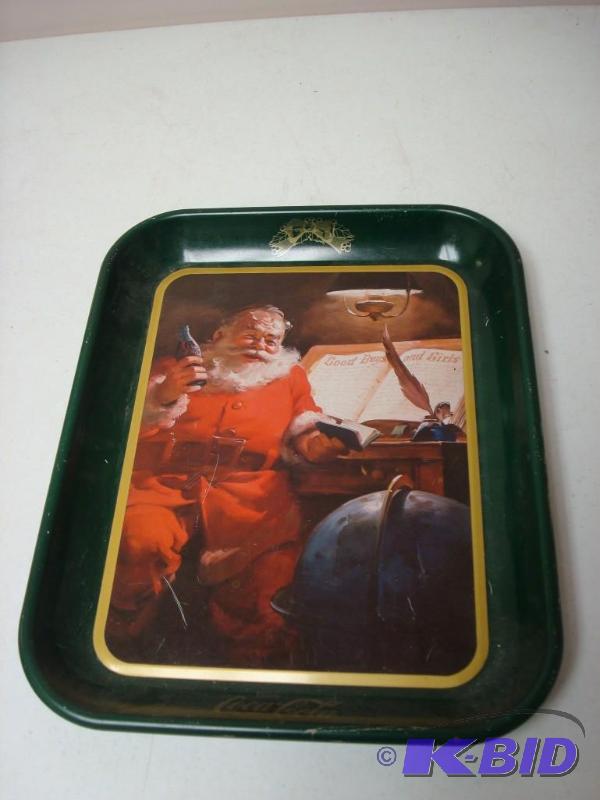 lot 87 image: Coca Cola Tray, Shows Wear...