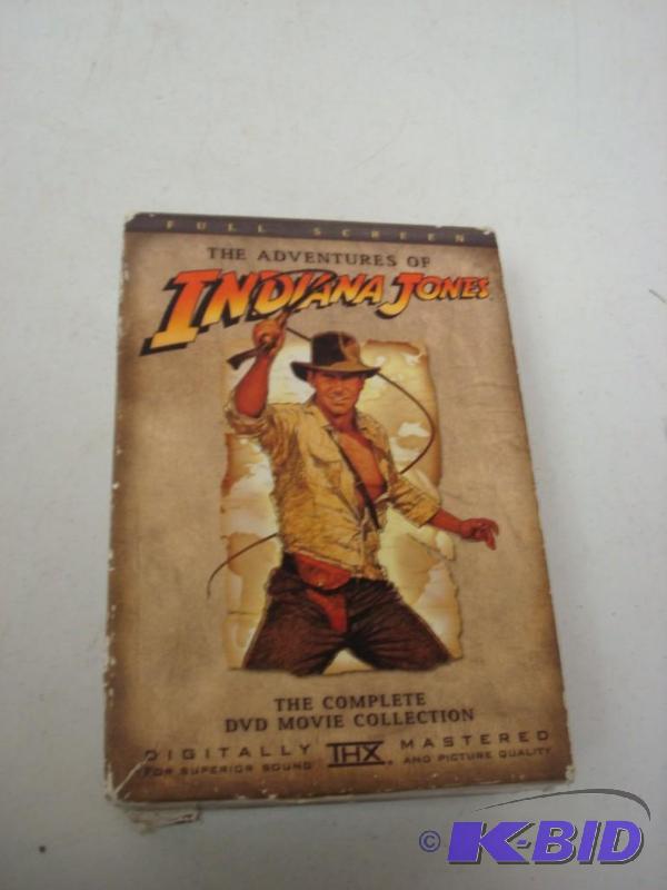 lot 91 image: Set Of Indiana Jones DVD Movies...