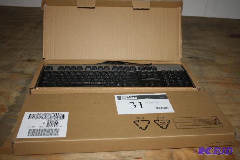 lot 31 image: Lot of (2) Keyboards wCord.