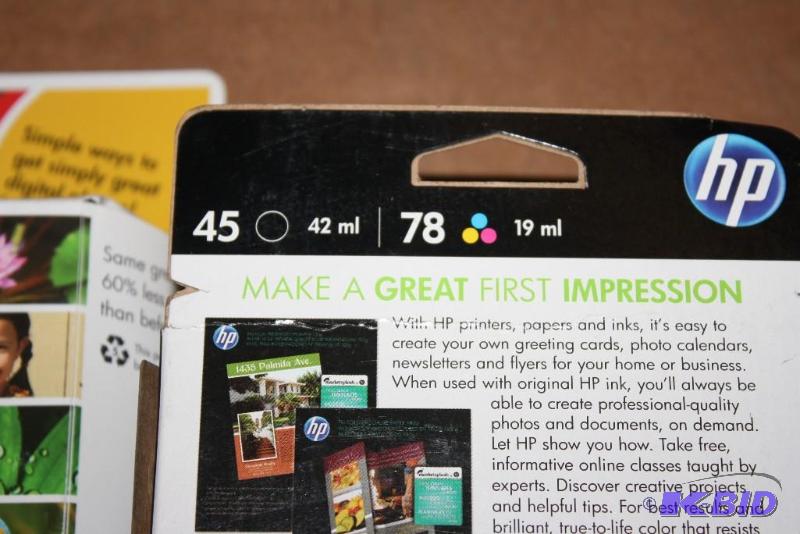 lot 83 image: Lot of (2) Including HP Inkjet 4578 ComboPack.