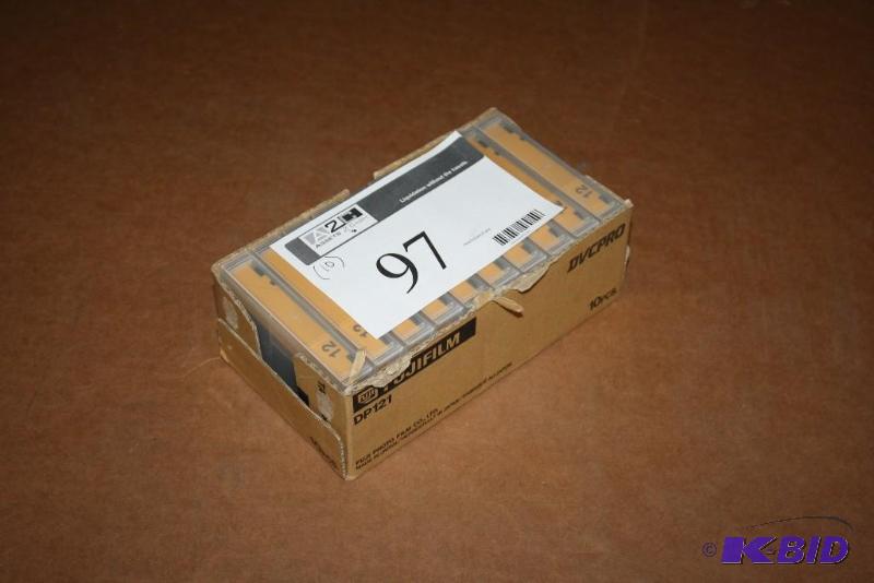 lot 97 image: Lot of (10) Fujifilm DP121 DVCPro.