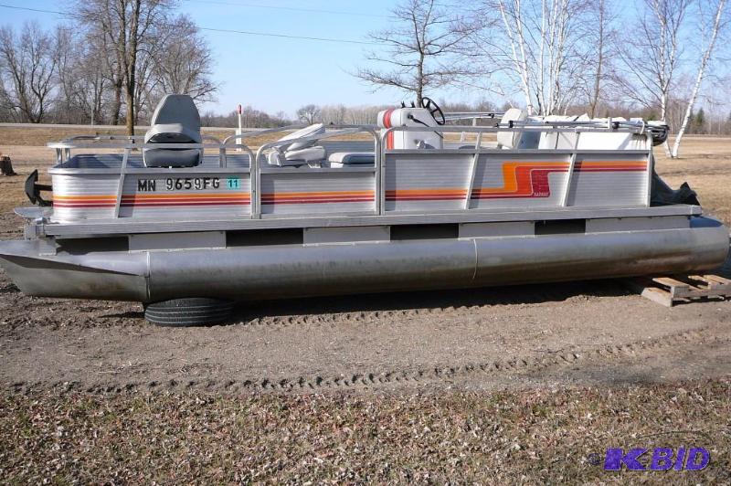 1988 Safari Pontoon&nbspDP2000-19 Sports Fi...