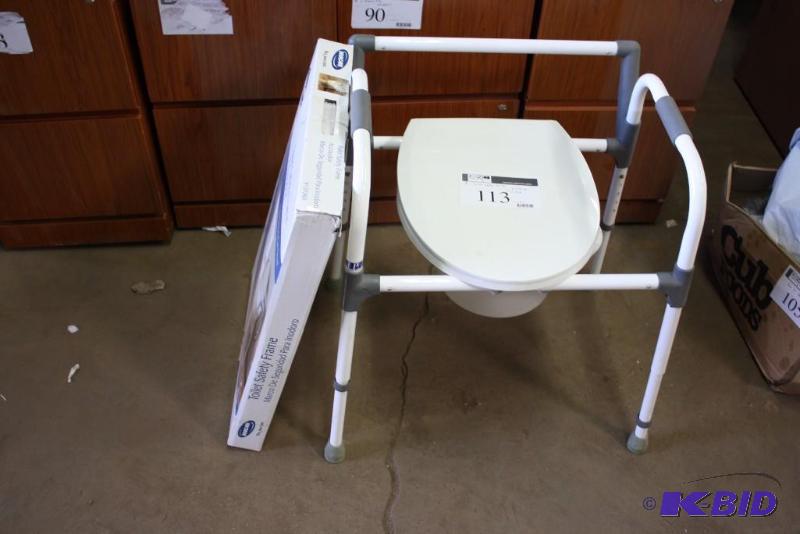Lot of (2) Invacare Toilet Safety Frames 25 x 19 x 26.