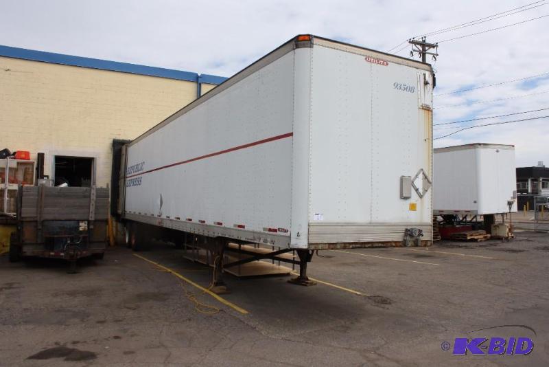Utility Trailer MFG. Co. Semi Trailer GVWR 65000 Vin # 1UYVS2487RC111508 Dual AxleDual Tire GAW