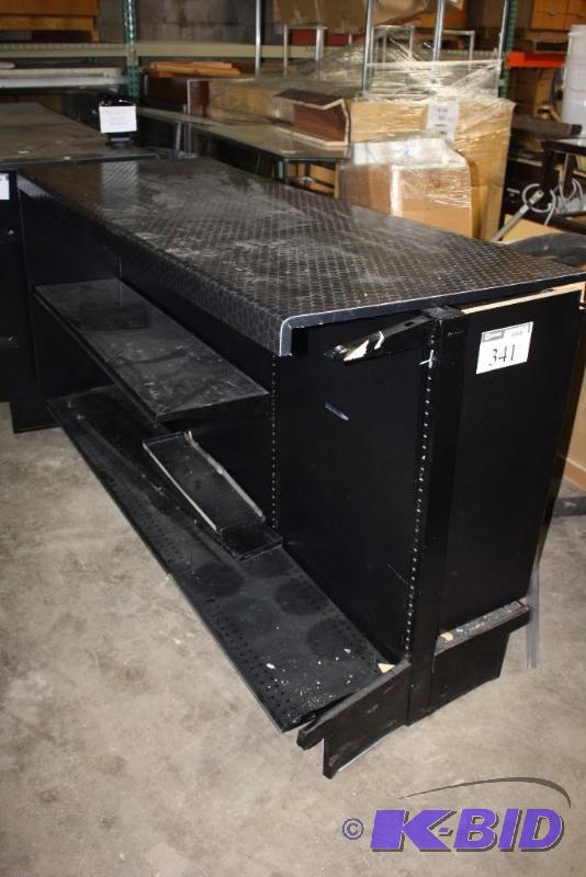 Automotive Check-Out Counters For Businessess Circle Design On Countertop  74 x 30 x 43.