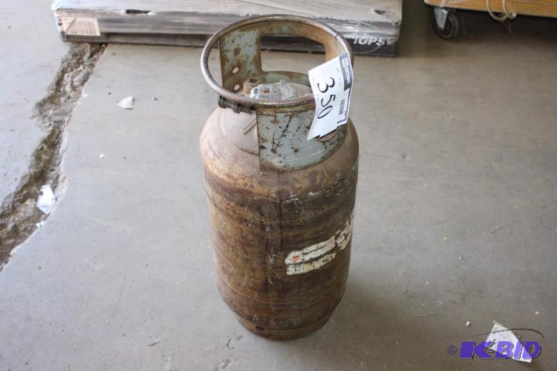 Lot of (2) Steel Propane Tanks 29 High.