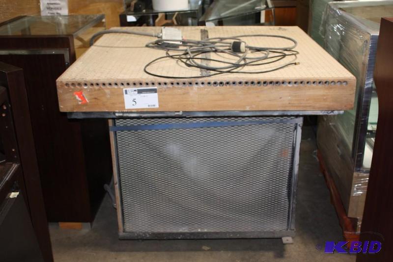 ModuFit Inc. Down Draft Sanding Table wCord 49 x 49 x 40.