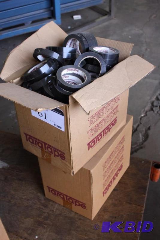 Box Lot of (2) TaraTape Mopp Strapping Black.
