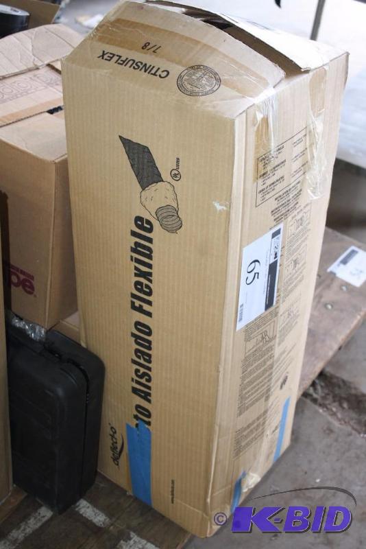 Box of Insulated Silver Ducting Flexible SD0625 1 Unit.