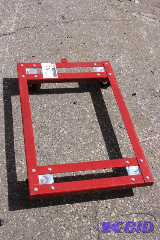 Dayton Wheeled Utility Cart Mod 2TUL8 Cap. 2000Lbs 36 x 24.