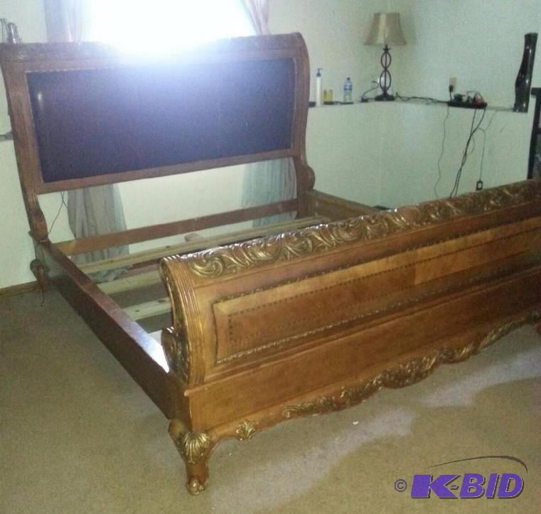 King Size Bed With Matching Bench