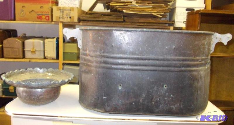 Copper Boiler & Bowl