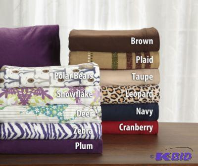 alcove Solid-Color Reversible Accessory Set (Zebra) - Queen