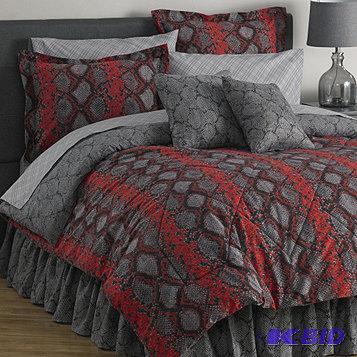 alcove Snakeskin 20pc Bedroom Set - Queen