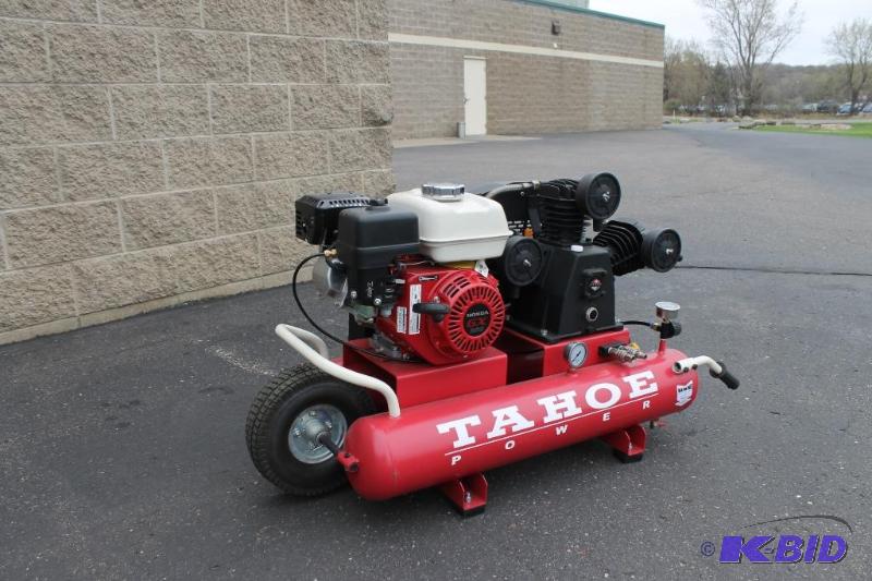 Tahoe Professional Series Gas Air Compressor No Reserve Party Tahoe Professional Series Gas Air Compressor No Reserve Party Al Surplus 2 K Bid