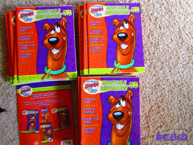 lot 202 image: Lot of approx. 85 Scooby Doo addition and sub...