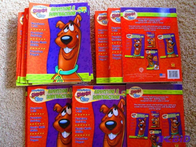 lot 203 image: Lot of approx. 69 Scooby Doo addition and sub...