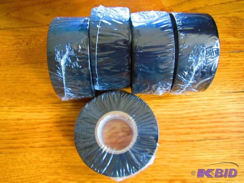 lot 239 image: 5 rolls of Scotch black electrical tape, 1.5 ...