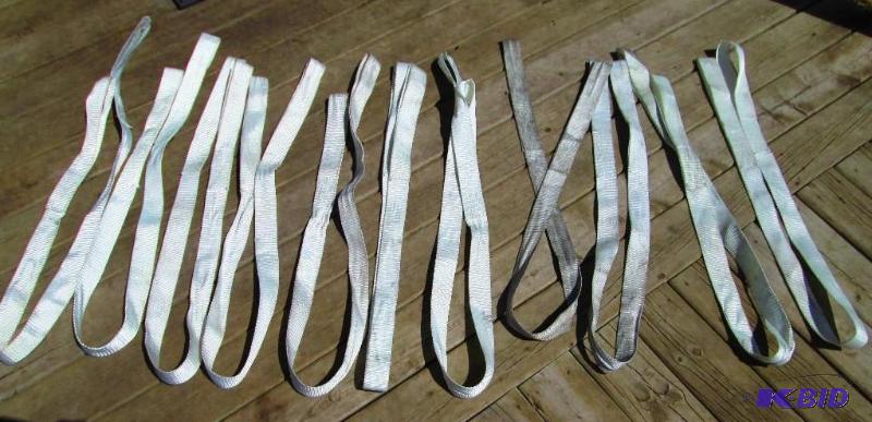 lot 242 image: Lot of 11 towing straps...