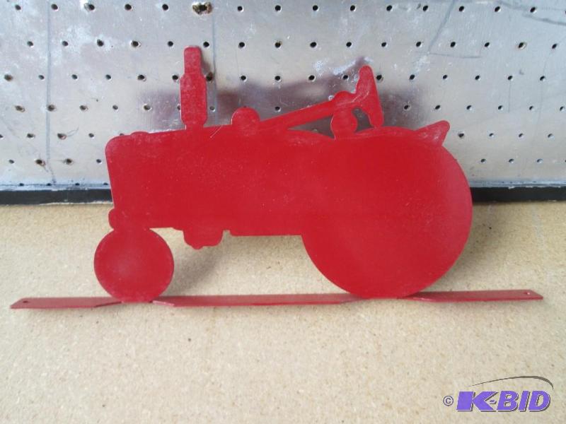 lot 35 image: New tractor cutout to top a mailbox or Tra...