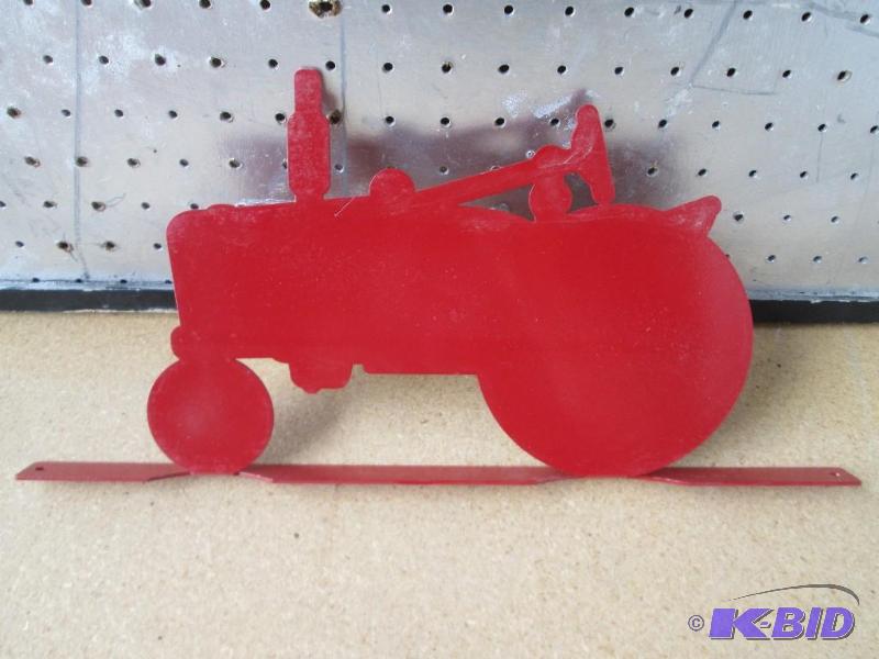 lot 36 image: New tractor cutout to top a mailbox or Tra...