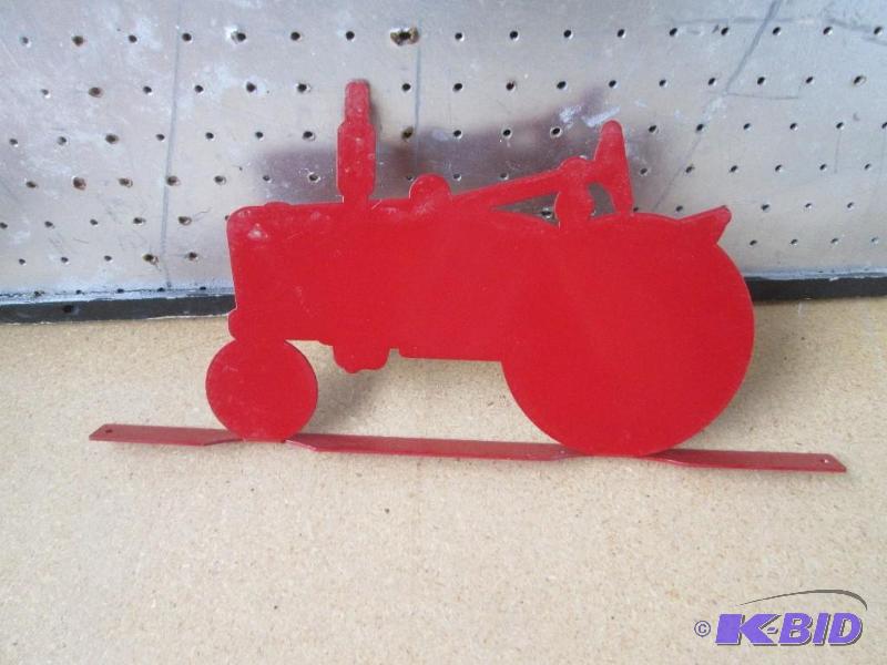 lot 38 image: New tractor cutout to top a mailbox or Tra...