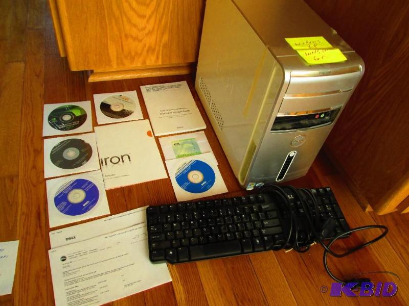 lot 57 image: Dell Inspirion 530 computer with Windows XP h...
