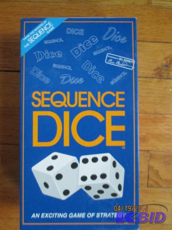lot 84 image: Sequence dice game...