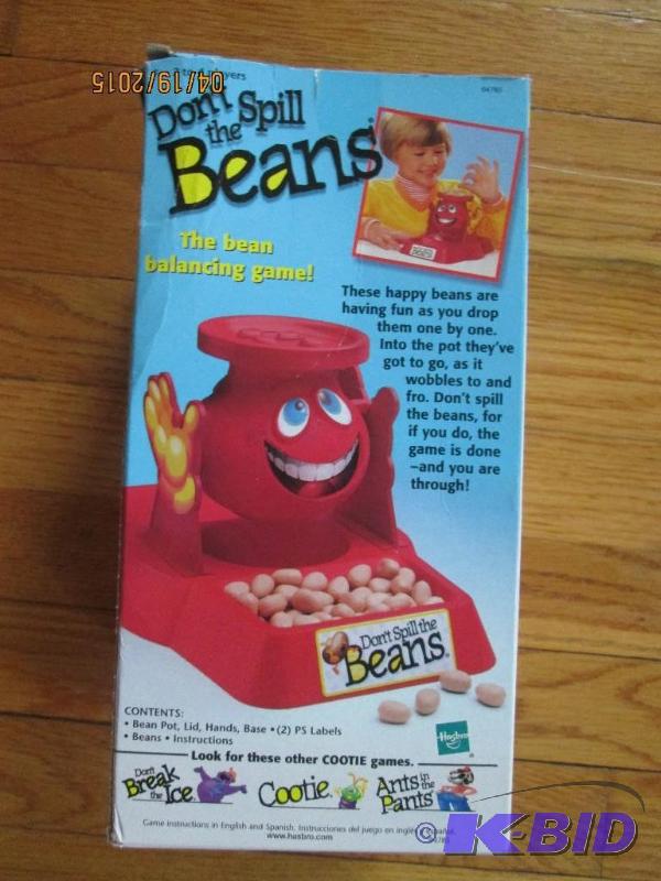 lot 87 image: Dont spill the Beans game...