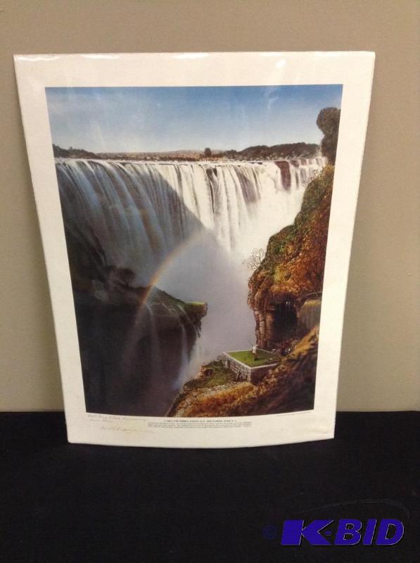 No. 1 Victoria Falls Print by Loyal Chapman