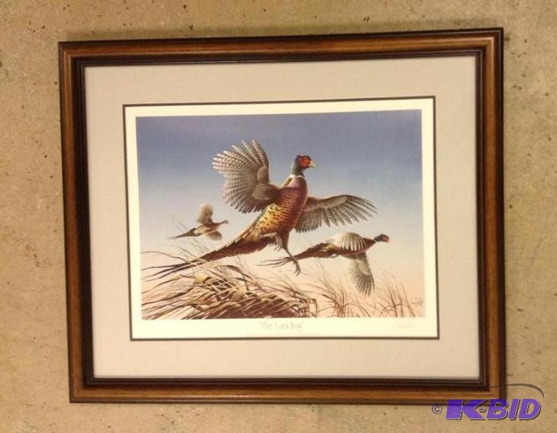 Signed Terry Redlin The Landing