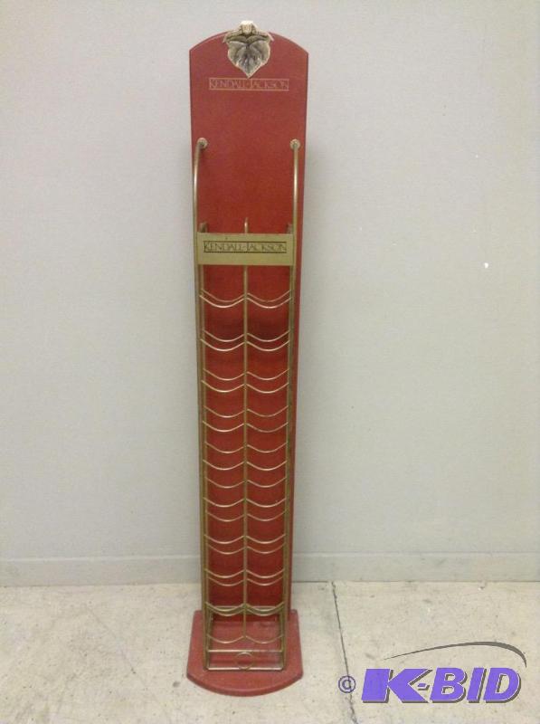 Kendall-Jackson Wood & Metal Wine Rack