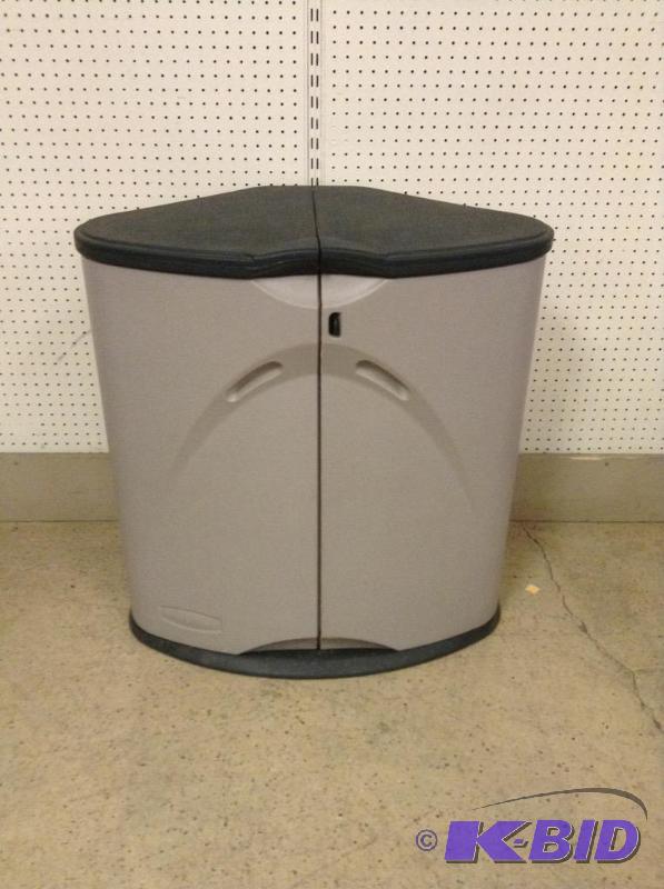 lot 12 image: Rubbermaid Garden Storage Shed