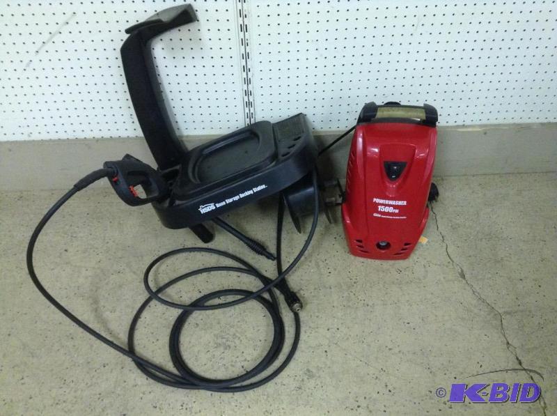 lot 18 image: HSDS 1500psi Power Washer and Station
