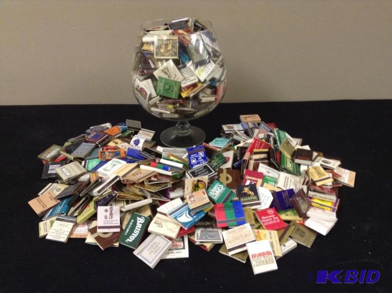 lot 38 image: Collection of Match Books