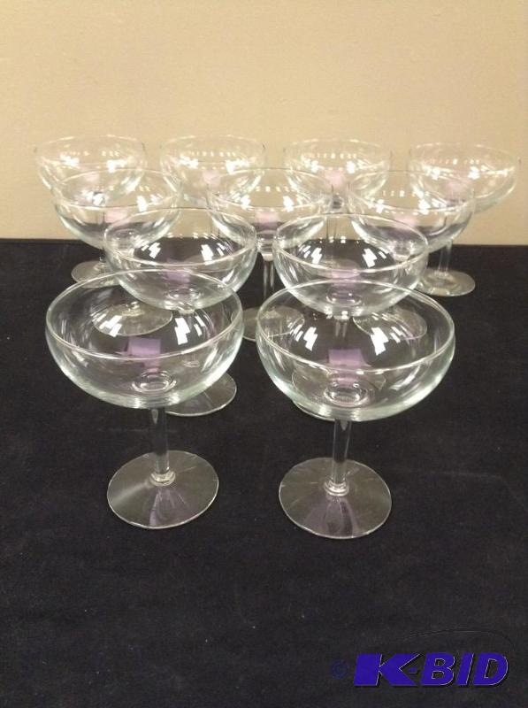 lot 41 image: 11 Margarita Glasses