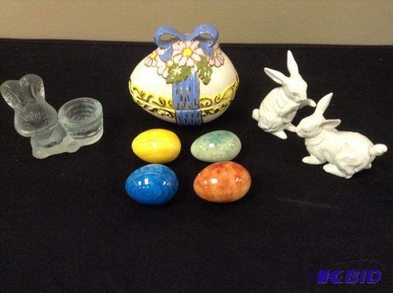 Assortment of Easter Decorations