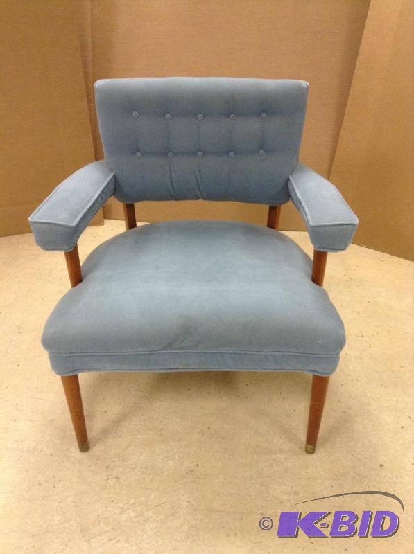 Vintage Velvety Arm Chair