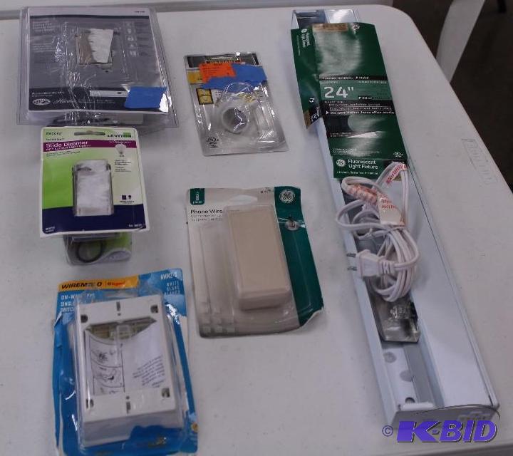 5 item Lot Misc, Electrical lot