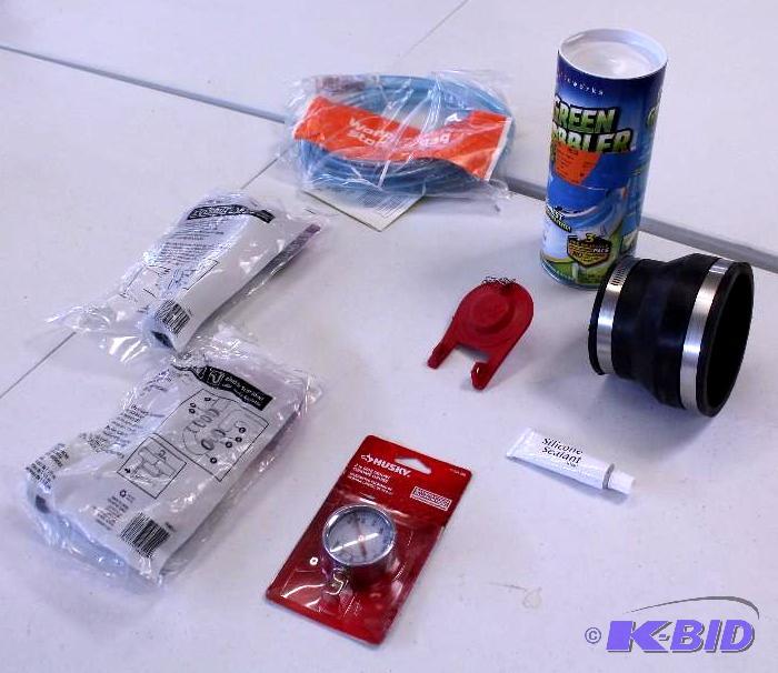 7 item lot of  Misc plumbing